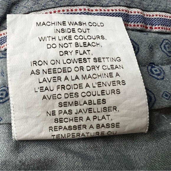 Neiman Marcus Men’s Light Beige Khaki Chino Pants, Size 38 Tall - Picture 5 of 11